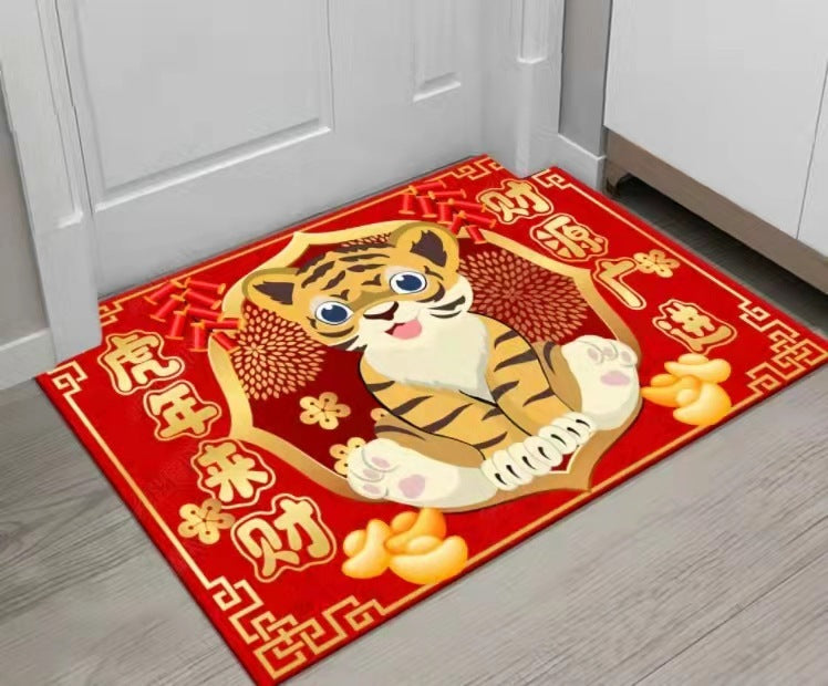 Absorbent Floor Mat Bedroom Cartoon Rug