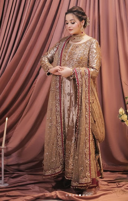 Haris Shakeel Mesuri Hand Embellished & Embroidered Maxi