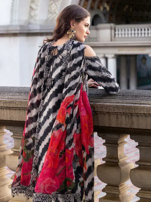 Charizma Aghaz e Nou Embroidered Lawn Unstitched 3Pc Suit