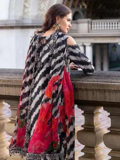 Charizma Aghaz e Nou Embroidered Lawn Unstitched 3Pc Suit