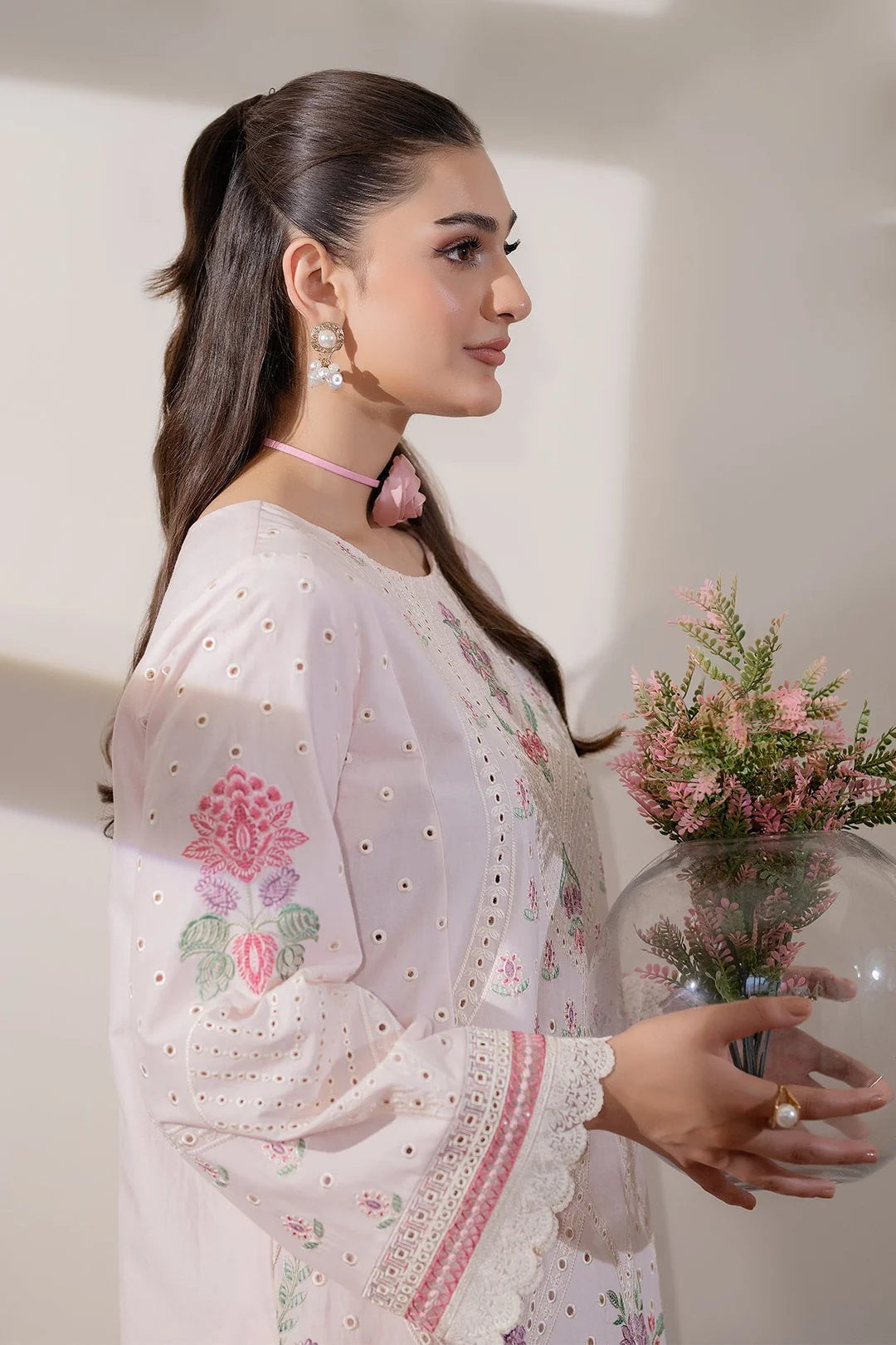 Nameera by Farooq - Ensemble - Lawn Embroidered 3 Piece Unstitched