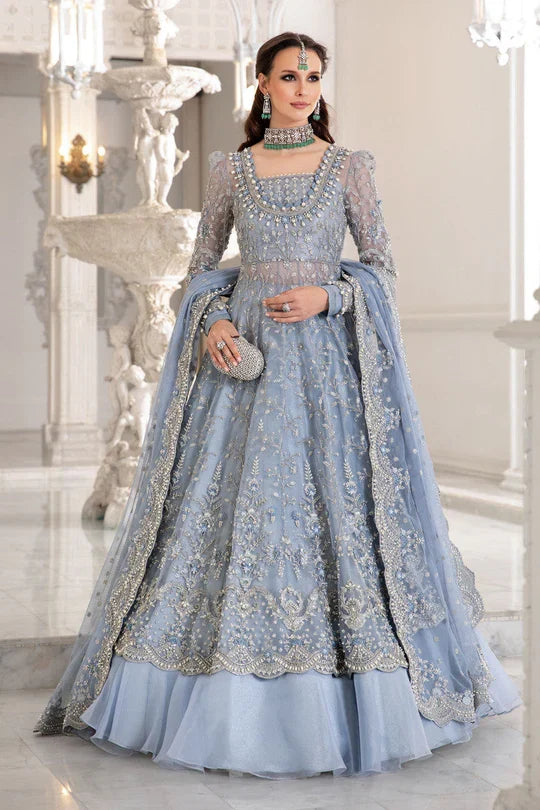 Maria.B Luxury Embroidered Net Unstitched 3 Pc Collection