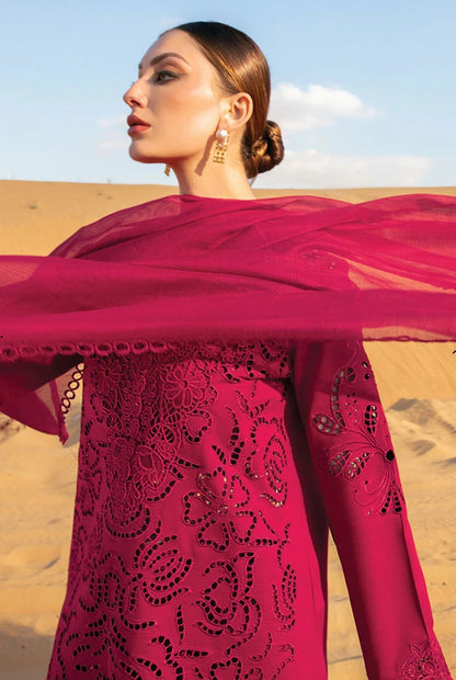 Rang Rasiya - Luxury Lawn Embroidered Unstitched 3 Piece - Rameen