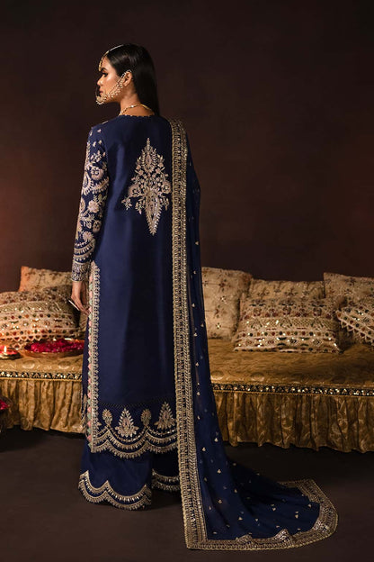 Afrozeh Divani Unstitched Embroidered Velvet 3 Pieces Suit AS - V1 - 01 MAYA