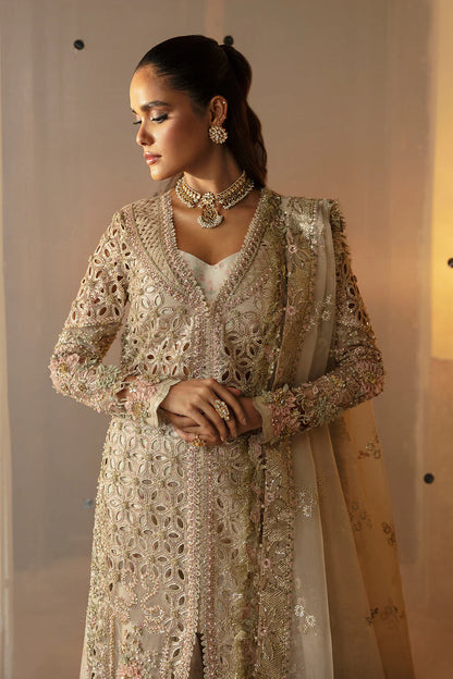 Afrozeh - Aniqa Luxury Organza Embroidered 3Pc Unstitched Suit