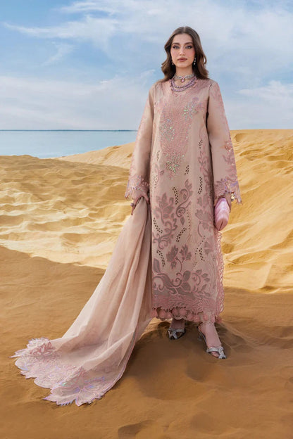 Rang Rasiya Luxury Chikankari Embroidered Lawn Unstitched 3PC Suit Elaheh
