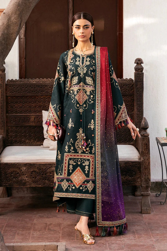 Jazmin Luxury Embroidered Lawn 3Pc Unstitched Suit