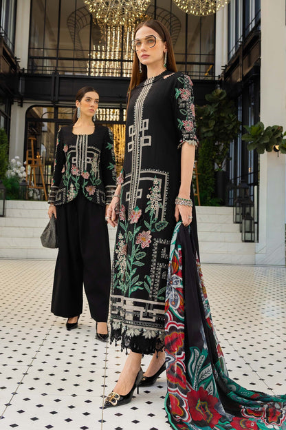 Maria B Luxury Embroidered Lawn 3Pc Unstitched Suit