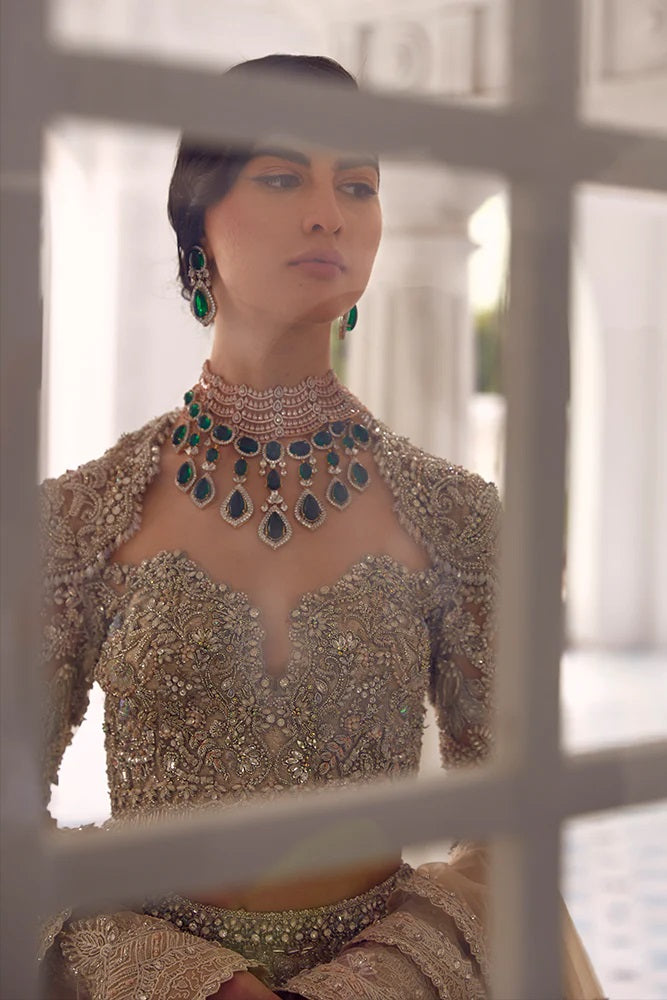 Suffuse IRIS Luxury Net Embroidered Unstitched 3Pc Suit ADARA