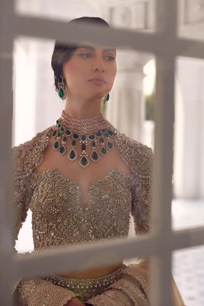 Suffuse IRIS Luxury Net Embroidered Unstitched 3Pc Suit ADARA