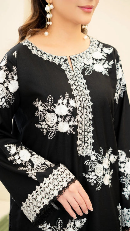 Zara Shahjahan Luxury Embroidered Lawn Unstitched 3Pc Suit