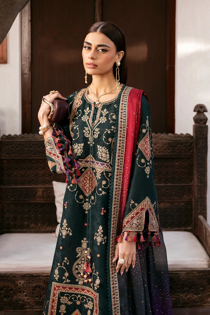 Jazmin Luxury Embroidered Lawn 3Pc Unstitched Suit
