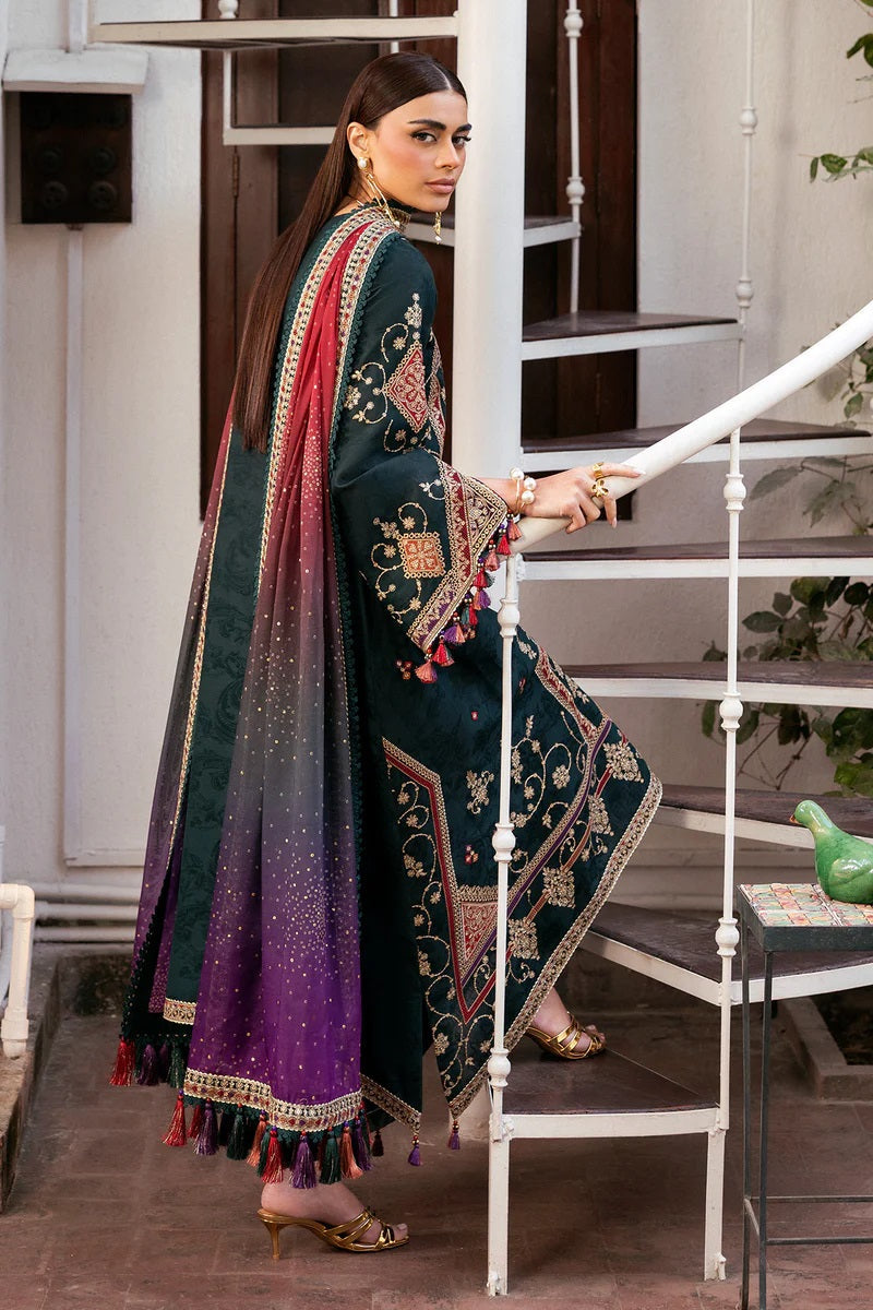 Jazmin Luxury Embroidered Lawn 3Pc Unstitched Suit