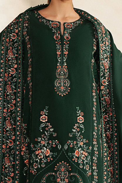 Afrozeh - Luxury Lawn Embroidered 3 Piece Unstitched - Arden